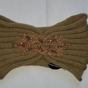 Women's knit winter headband